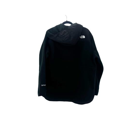 The North Face Full Zip Fleece Denali Hoodie Long Sleeve TNF Black Size L NWT - Picture 7 of 12
